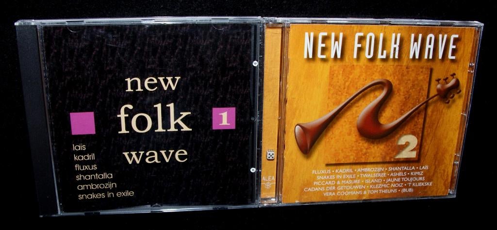 New Folk Wave - New Folk Wave 1 & 2 (2 CD's) (Wild Boar Musi, Ophalen of Verzenden, Zo goed als nieuw, Europees