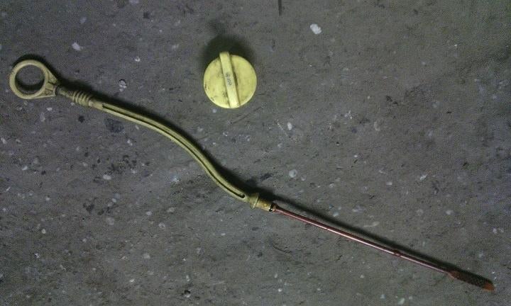 Olie peilstok en olie dop Clio 2002, Auto diversen, Ophalen of Verzenden