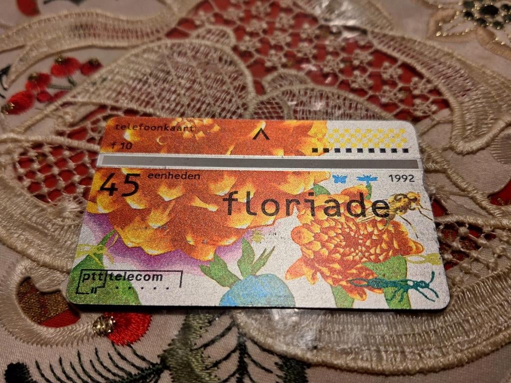 Oude Ptt Telecom Telefoonkaart. 1992. Vintage., Ophalen of Verzenden, Nederland