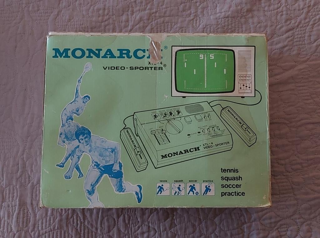 Monarch XTL-4 Video-Sporter Retro Console (Jaren '70), Ophalen of Verzenden, Overige merken, Gebruikt