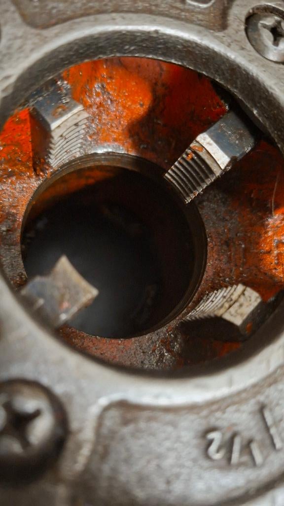 Ridgid 690 electrische draadsnij machine draad snijder., Auto diversen, Autogereedschap, ., Ophalen of Verzenden, Zo goed als nieuw