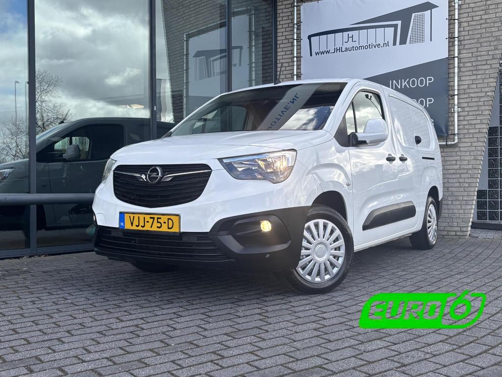 Opel Combo 1.5D L2H1*NAV*CRUISE*HAAK*A/C*INRICHTING*2xSCHUIF, Auto's, Voorwielaandrijving, Gebruikt, 4 cilinders, Wit