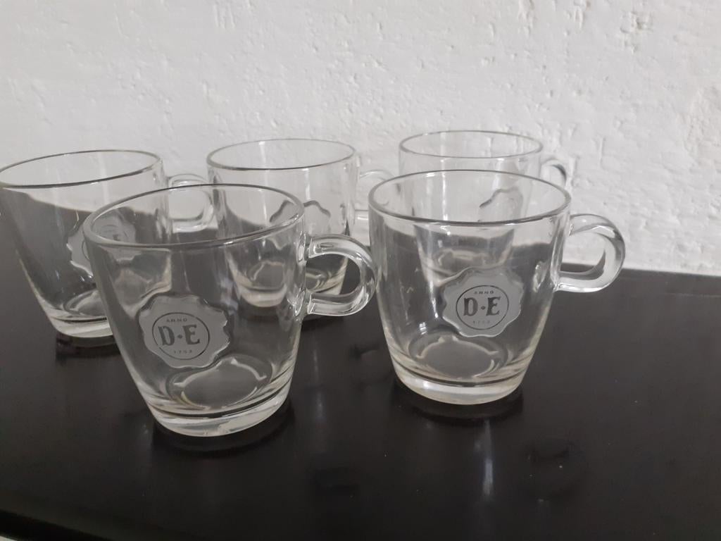 Douwe Egberts kopjes senseo model, Verzamelen, Glas en Borrelglaasjes, Zo goed als nieuw, Overige typen, Ophalen of Verzenden