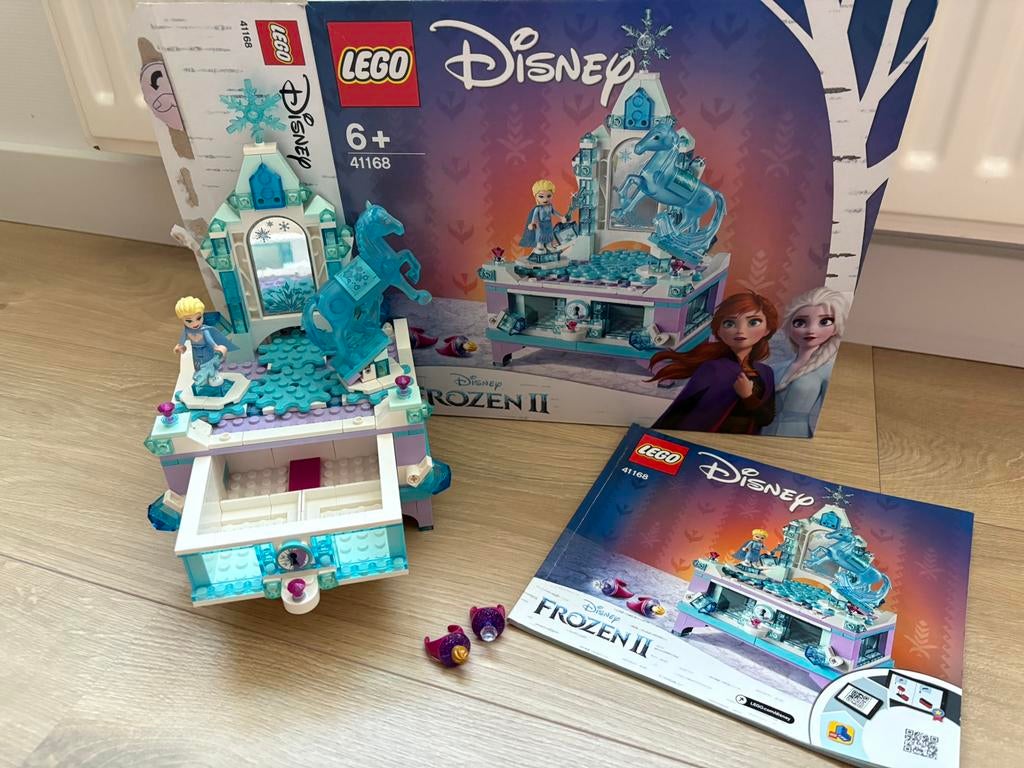Lego Disney frozen 2 Elza’s sieradendoos 41168, Ophalen of Verzenden, Zo goed als nieuw