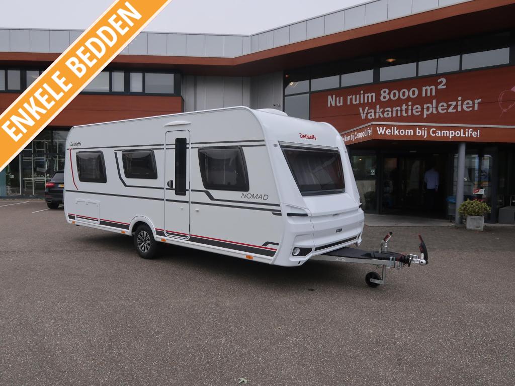 Dethleffs Nomad 510 LE SUPERAANBIEDING NIEUW!!!!, Caravans en Kamperen, Caravans, Dethleffs, Overige typen, Schokbreker, Tot en met 4