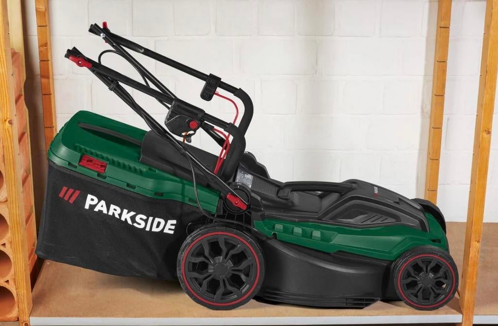 Parkside electrische grasmaaier NIEUW, Tuin en Terras, Grasmaaiers, Ophalen of Verzenden, Nieuw, Accu-grasmaaier, Opvangzak