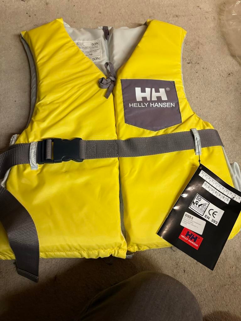 Helly Hansen zwemvest 50N, Watersport en Boten, Watersportkleding, Ophalen of Verzenden, Nieuw, Dame of Heer, Reddingsvest of Zwemvest