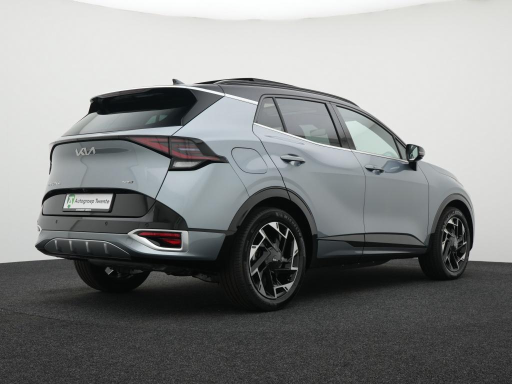 Kia Sportage PHEV 1.6 T-GDi GT-Line | Plug in | Private Leas, Gebruikt, Zwart, 4 cilinders, Leder en Stof