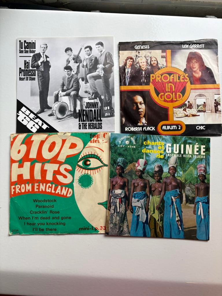 Koffertje 33 toeren singels, Cd's en Dvd's, Vinyl Singles, Ophalen of Verzenden, Zo goed als nieuw