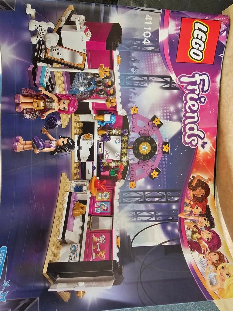 Lego Friends 41104 Popsterren Kleedkamer, Gebruikt, Lego, Friends, Ophalen of Verzenden