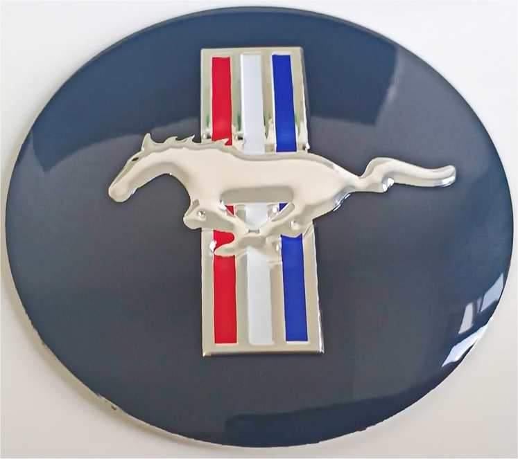 Ford Mustang naafdop sticker, Verzenden