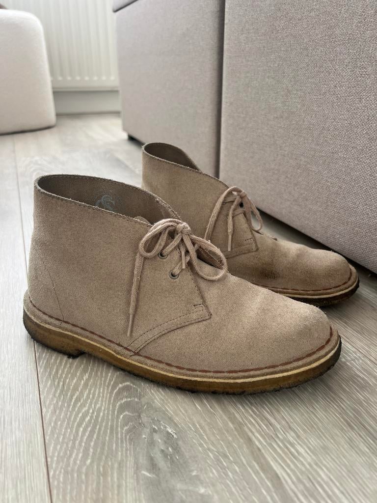 Originele Clarks - beige, Beige, Ophalen of Verzenden, Werkschoenen, Gedragen