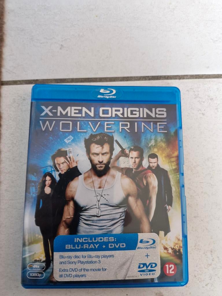 X-Men Origins: Wolverine Blu-ray + DVD (Hugh Jackman), Ophalen of Verzenden, Gebruikt, Actie