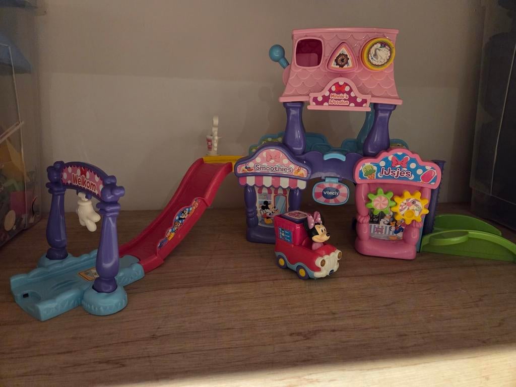 ToetToet auto's Minnie Mouse ijssalon. Losse auto's, Ophalen