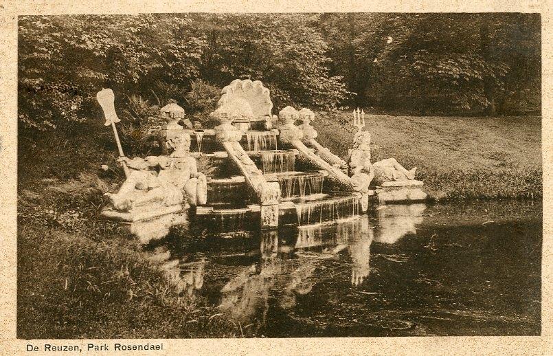 ROZENDAAL – De Reuzen van Rosendael 1935 (VK586), Verzenden, 1920 tot 1940, Gelopen, Gelderland