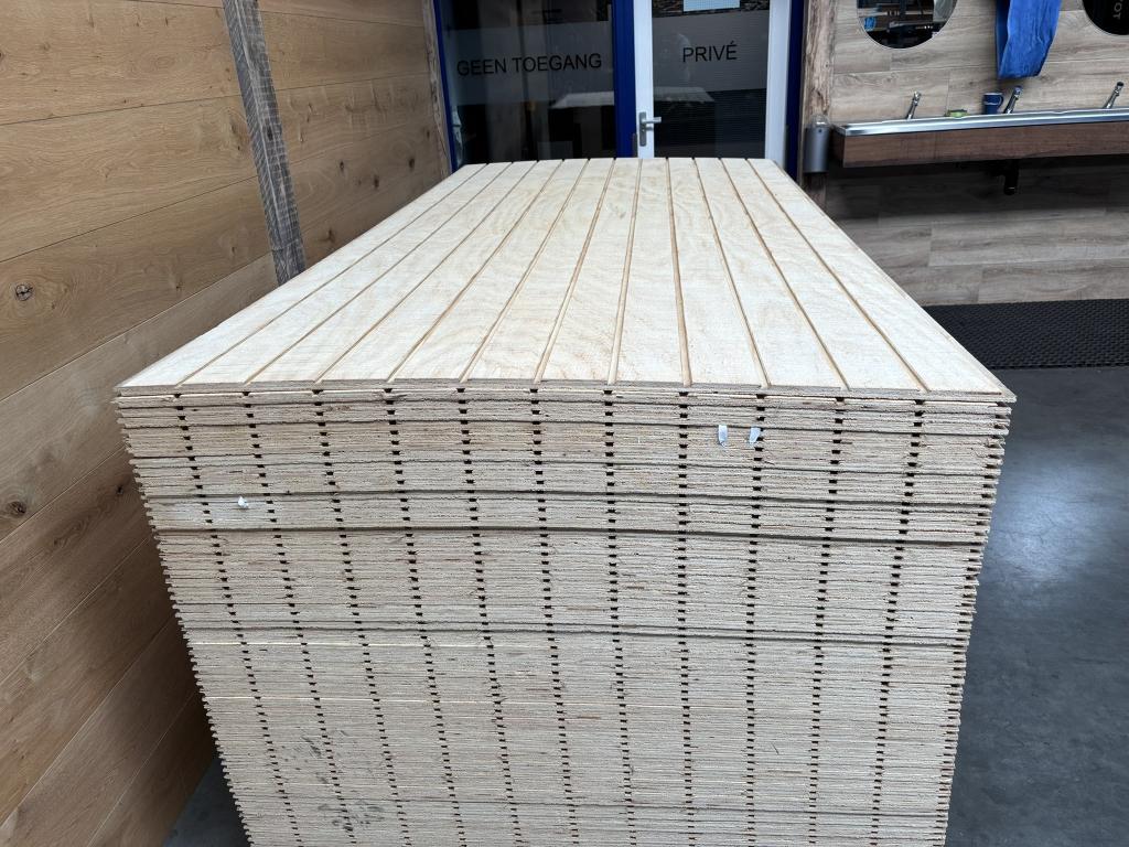 CHANNELPLY UNDERLAYMENT 2440X1220MM 15MM 90mm, Doe-het-zelf en Verbouw, Niet ingevuld, Multiplex, Minder dan 20 mm, Niet ingevuld