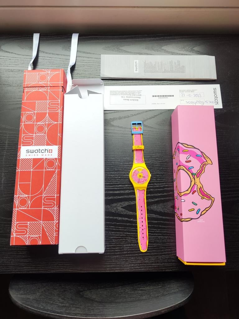 Swatch The Simpsons horloge, Ophalen of Verzenden