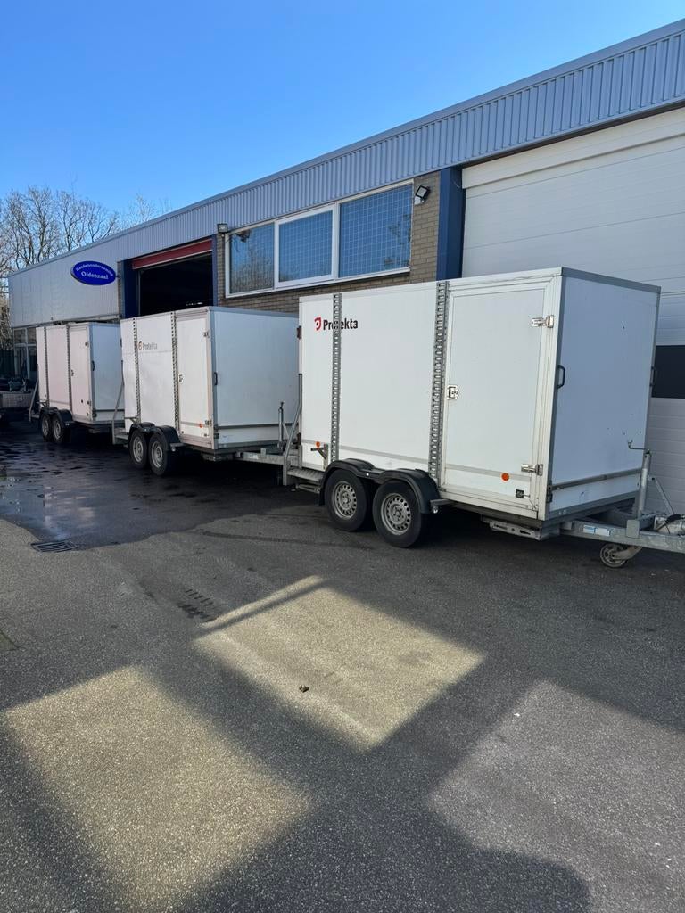 WEIJER W2 3500kg gesloten aanhanger 305x150x180, Ophalen, Gebruikt, Weijer, Weijer