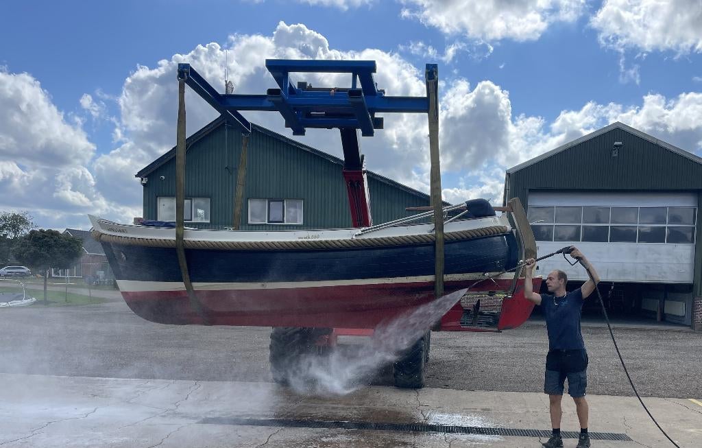 Van Wijk Sloep 550, Ophalen, 10 tot 30 pk, Gebruikt, Binnenboordmotor