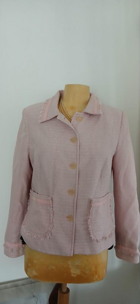 S OLIVER  Schattig jasje roze mt 42, Kleding | Dames, Verzenden, Zo goed als nieuw, Maat 42/44 (L), Roze