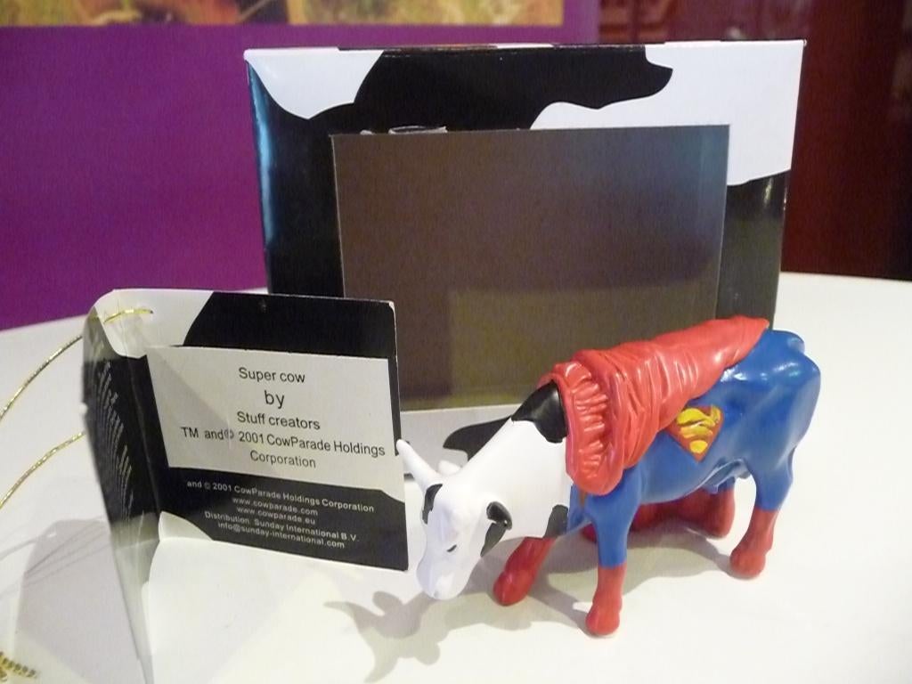 Nieuw Cow Parade koe Super Cow small., Ophalen of Verzenden