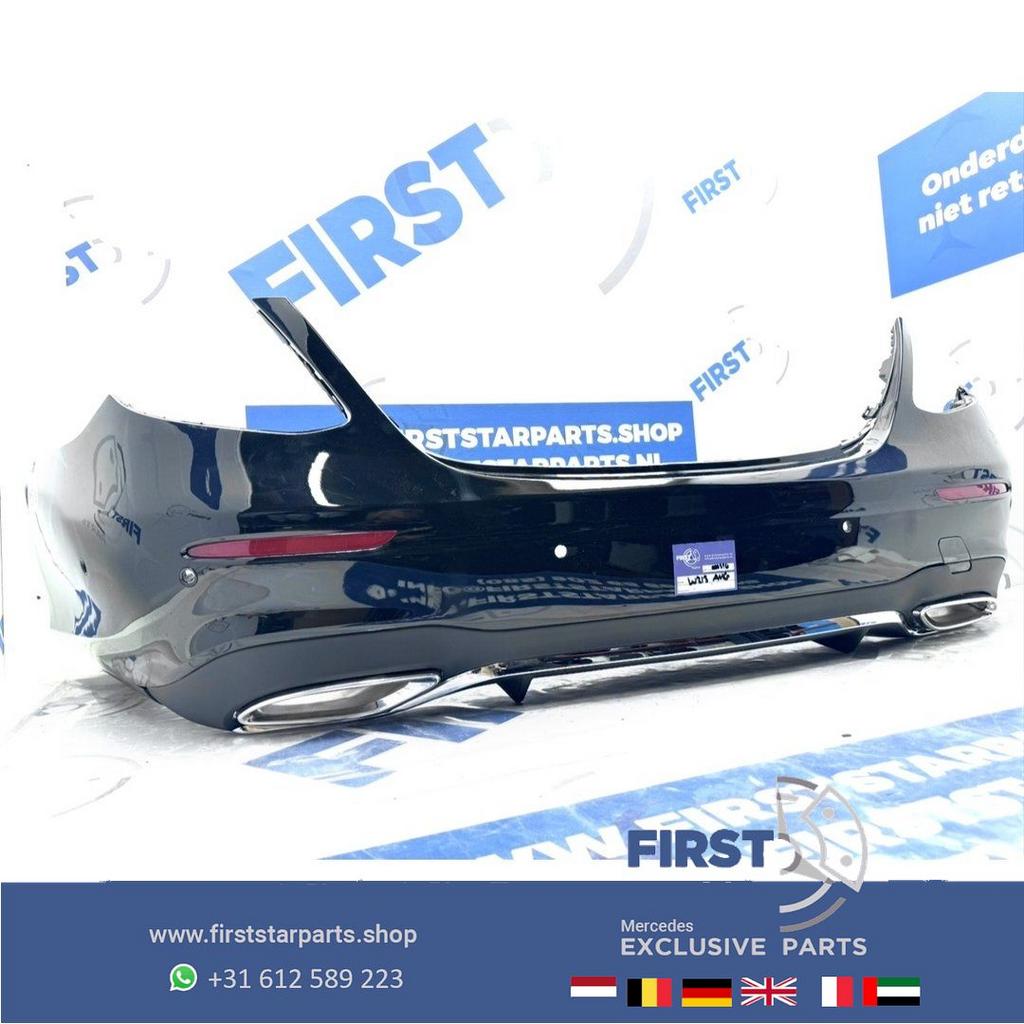 W213 E KLASSE ACHTERBUMPER A2138851801 2016-2021 AMG ZWART W, Auto-onderdelen, Carrosserie en Plaatwerk, Gebruikt, -, Ophalen of Verzenden