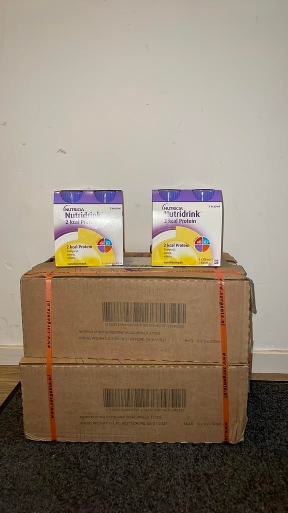 nutricia nutridrink protein vanille, Diversen, Levensmiddelen, Ophalen of Verzenden