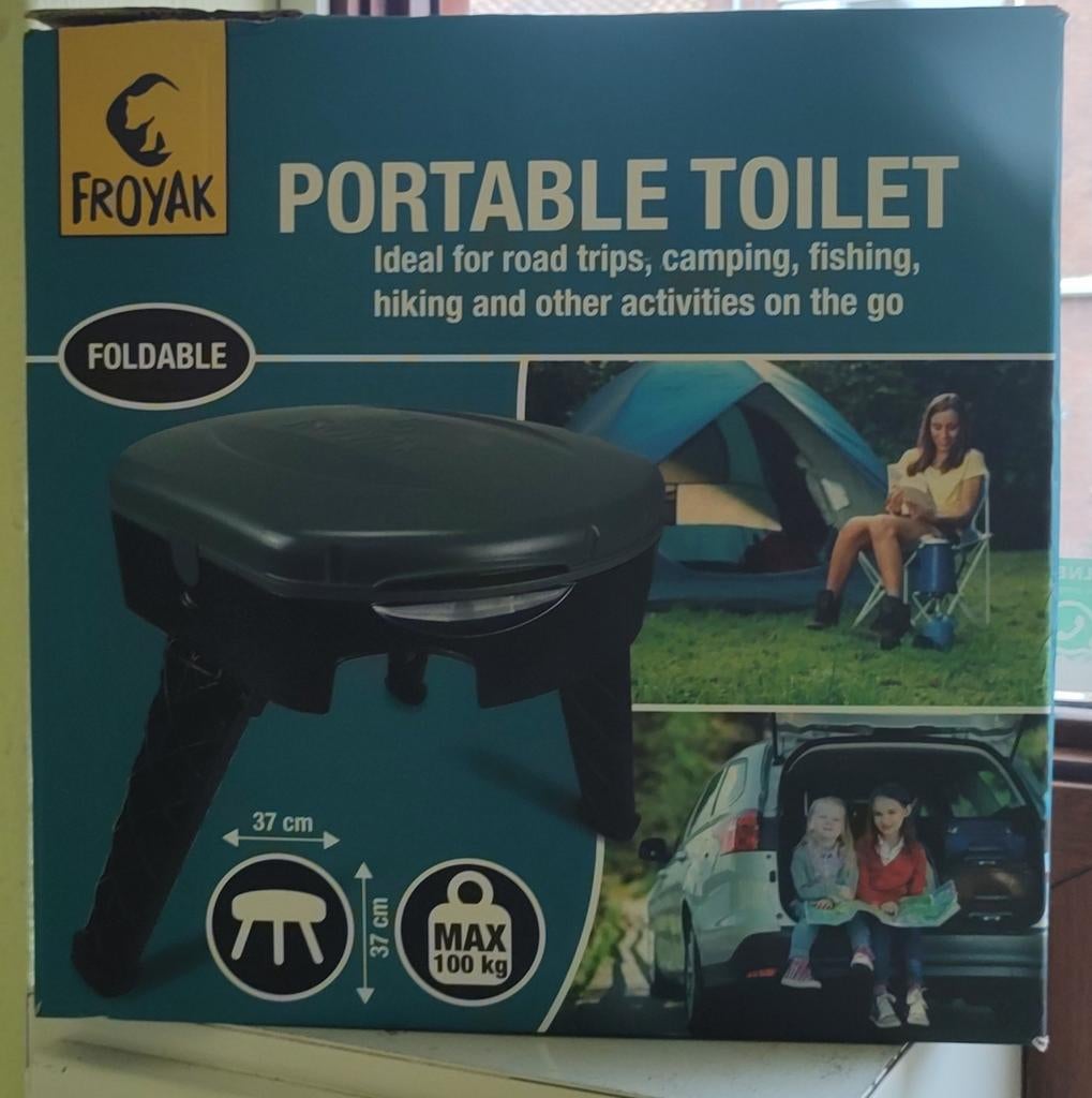 Froyak portable toilet Nieuw!, Ophalen of Verzenden, Nieuw