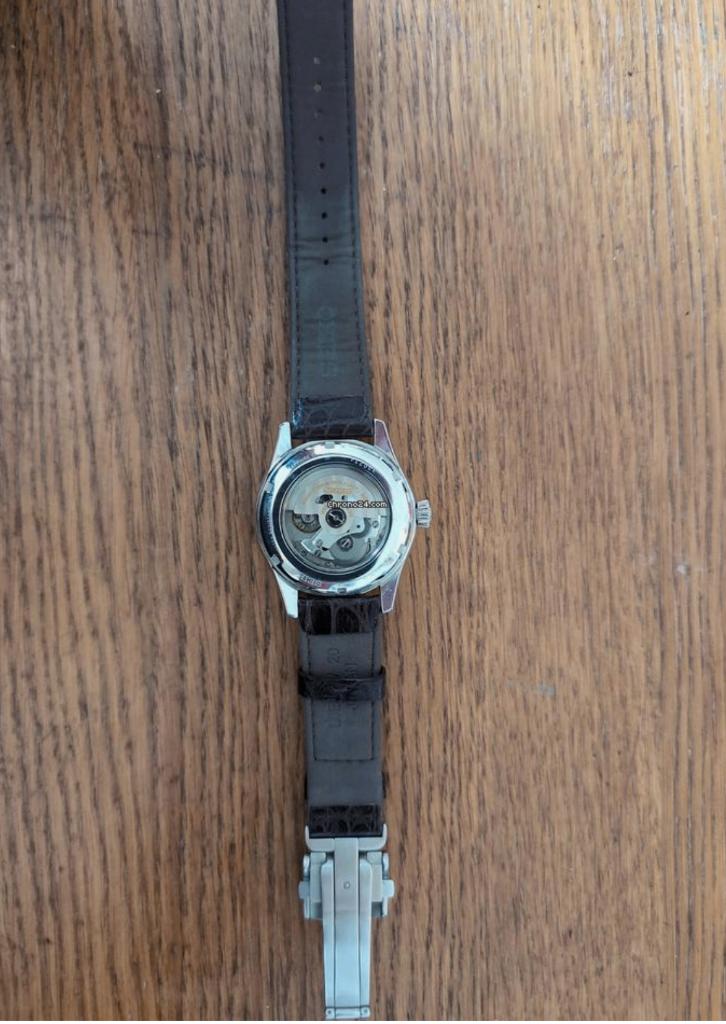 Seiko Presage Sarw025 Power Reserve Automatic Watch, Seiko, Leer, Staal, Polshorloge