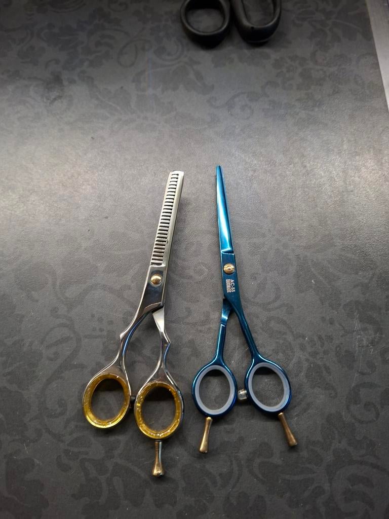 2x Professionele kappersschaar, Ophalen of Verzenden, Zo goed als nieuw