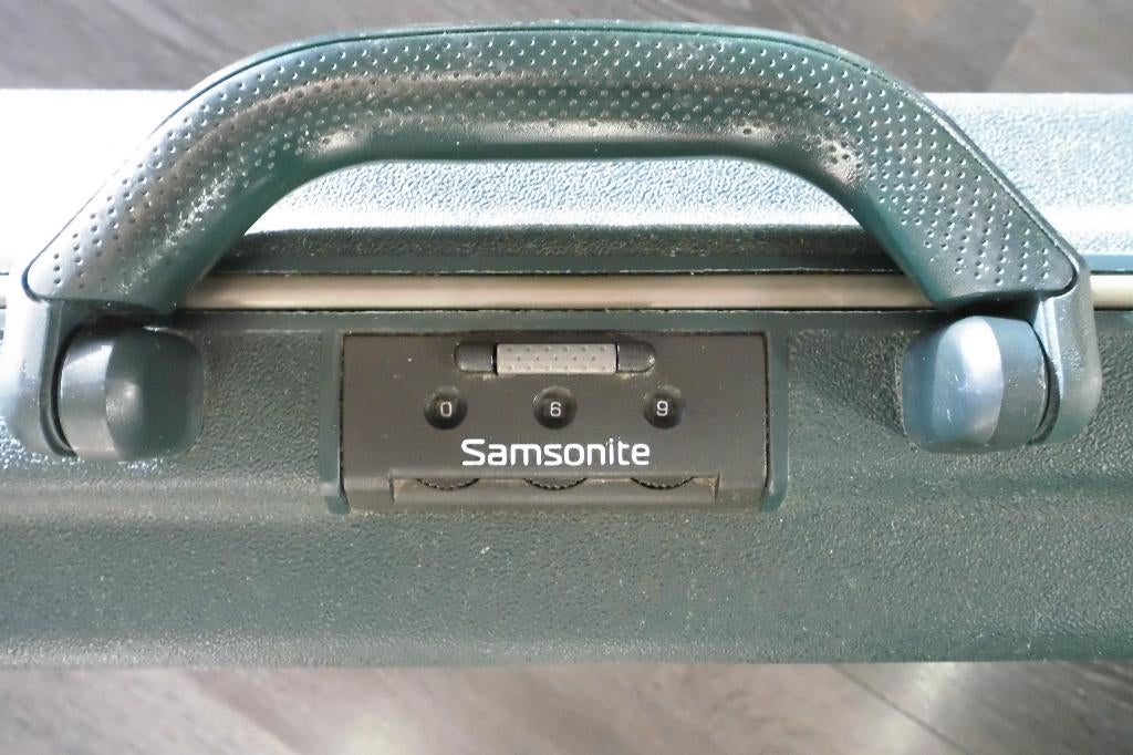 diplomaten koffer Samsonite, Ophalen of Verzenden, Gebruikt, Hard kunststof, Minder dan 50 cm