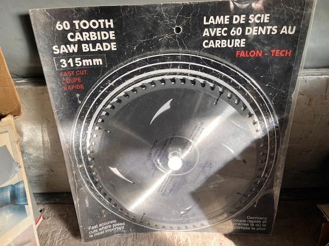 Zaagbladen 315mm en 250mm, Cirkelzaag, 70 mm of meer, Nieuw, Ophalen of Verzenden