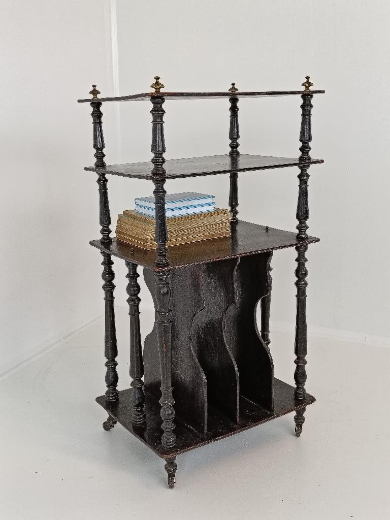 prachtige antieke etagère, napoleon III, Ophalen of Verzenden