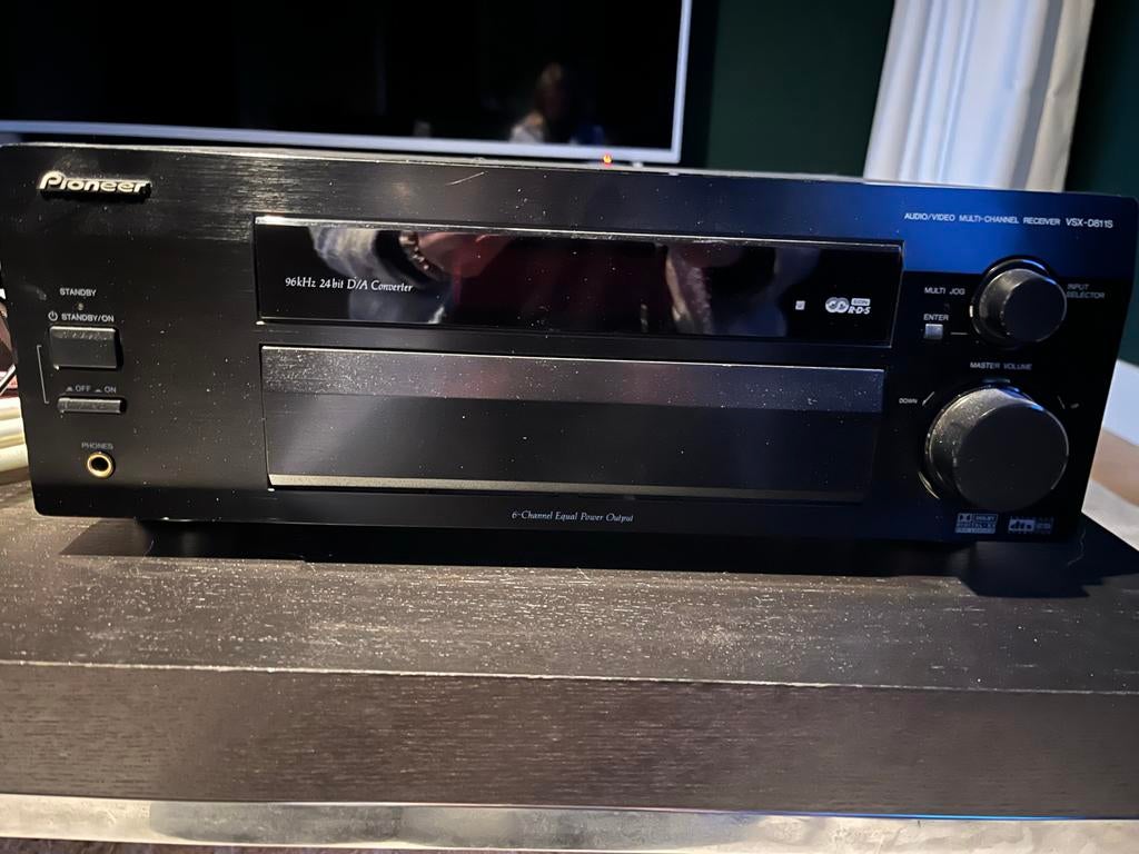 Pioneer VSX-D811S Audio/Video Multi-Channel Receiver, Ophalen, Gebruikt, Pioneer, 120 watt of meer