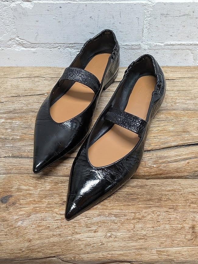 Billi Bi - Lakleren ballerina's maat 39 - Nieuw €209 BilliBi, Kleding | Dames, Zwart, Nieuw, X, Billi Bi