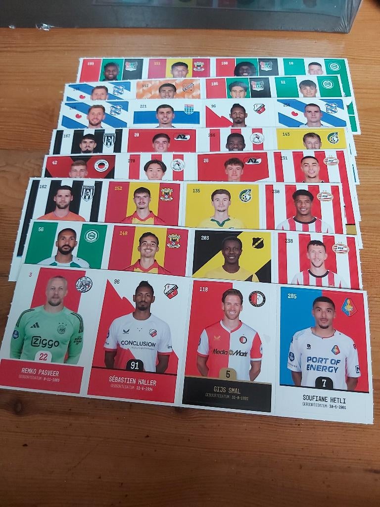 Plus voetbal plaatjes, Verzamelen, Supermarktacties, Plus, Ophalen of Verzenden