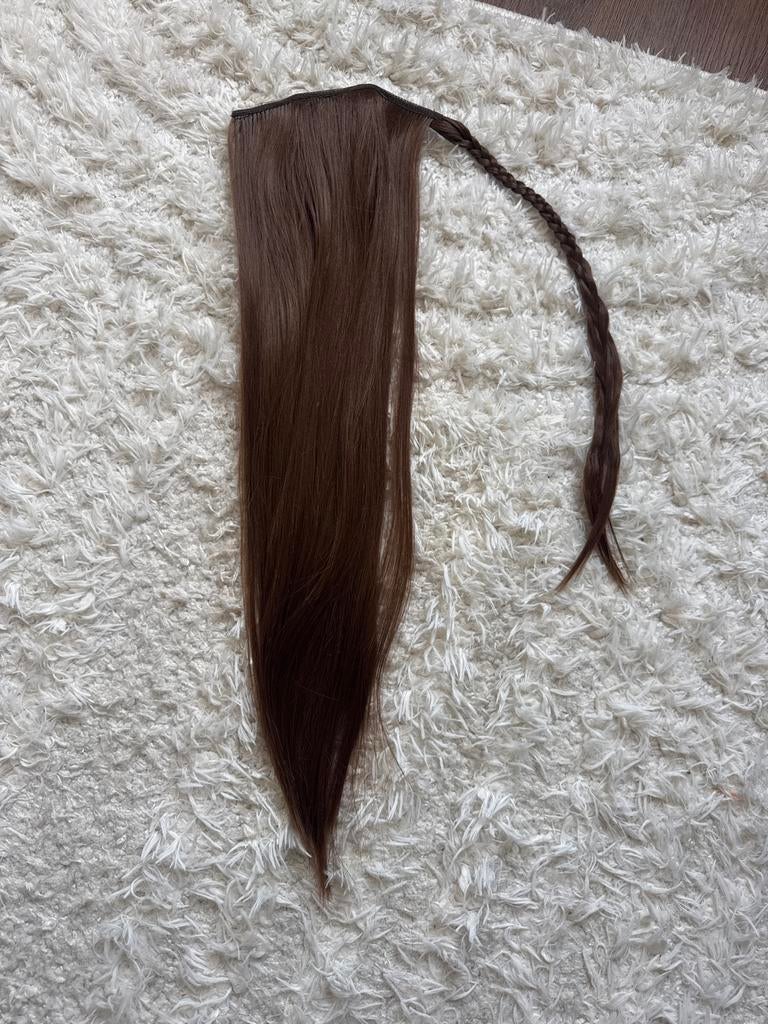 Donkerbruine paardenstaart extension | Glamour your hair, Ophalen of Verzenden, Zo goed als nieuw