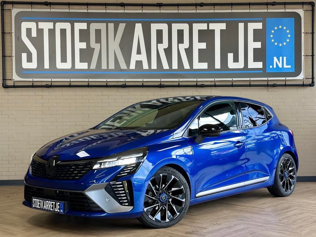 Renault Clio 1.0 TCe 90 Esprit Alpine | Groot Navi | Bose |, Voorwielaandrijving, Gebruikt, Zwart, Blauw