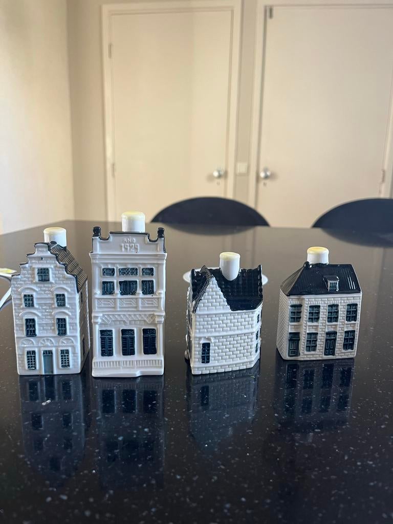 KLM-huisjes 34, 103, 105 en 106, Verzamelen, KLM Huisjes, Ophalen, Nieuw, Gevuld