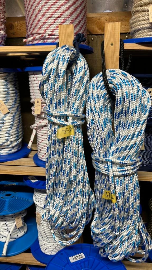 25 meter polyester touw 10 mm dik, Ophalen, Nieuw, Lijn of Blok