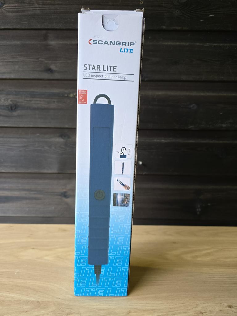 Scangrip Star Lite LED inspectie handlamp, Doe-het-zelf en Verbouw, Bouwverlichting, Ophalen of Verzenden, Nieuw, Minder dan 50 watt