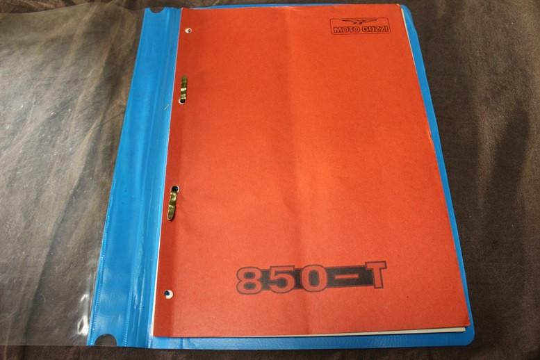 Moto Guzzi 850T motorcycle parts list teile katalog, Ophalen of Verzenden, Moto Guzzi