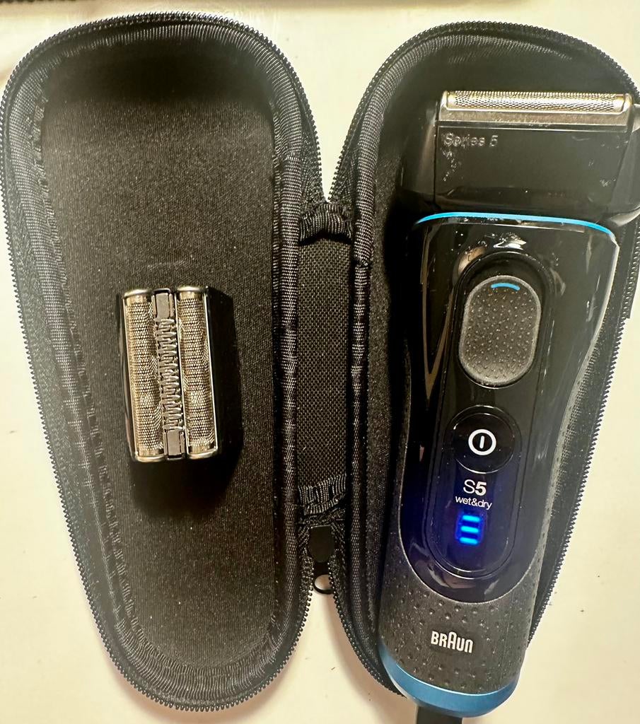 BRAUN Series 5 5140s Wet & Dry Elektrisch Scheerapparaat, Ophalen of Verzenden, Nieuw, Gehele gezicht, Verzorging