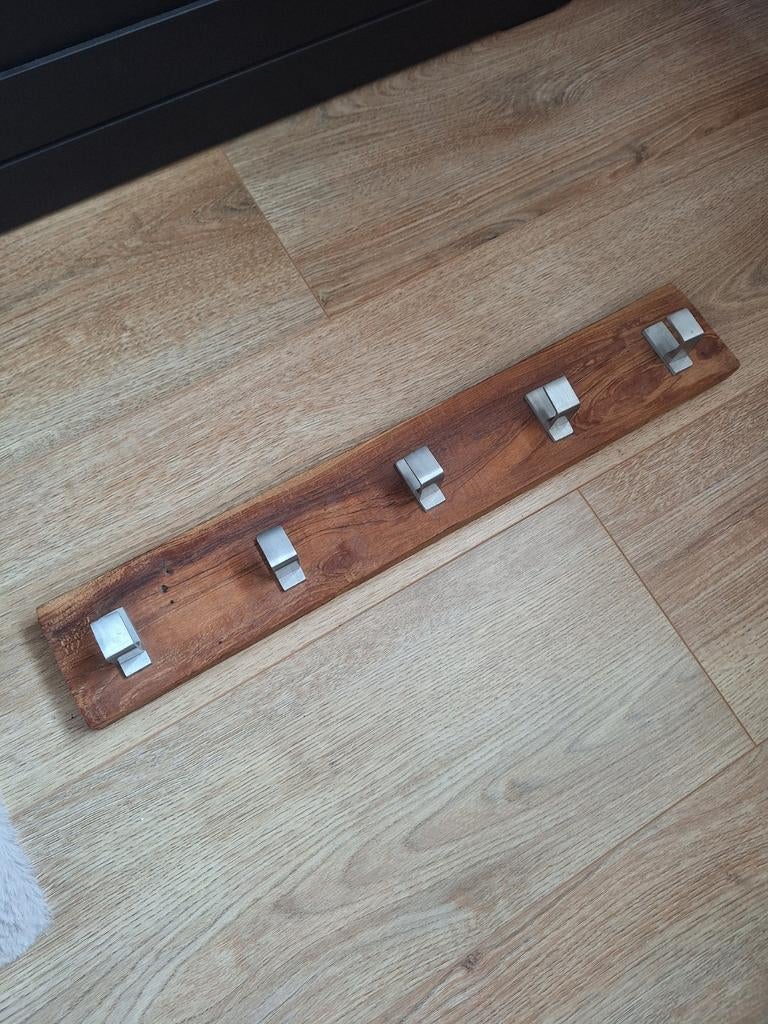 Kapstok hout, Huis en Inrichting, Woonaccessoires | Kapstokken, Ophalen, Hout, Wandkapstok, Minder dan 100 cm