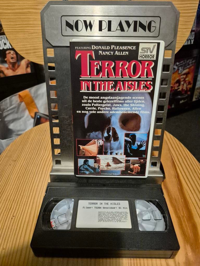 VHS: Terror in the Aisles (NL ondertiteld), Vanaf 16 jaar, Ophalen of Verzenden, Gebruikt, Horror