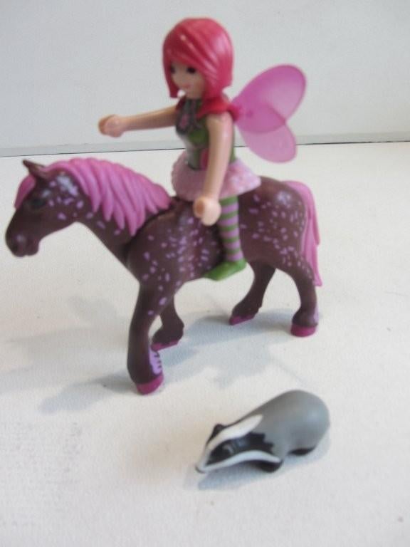 Playmobil Fee Surya met Ruby-paard, Ophalen of Verzenden, Gebruikt, Los playmobil