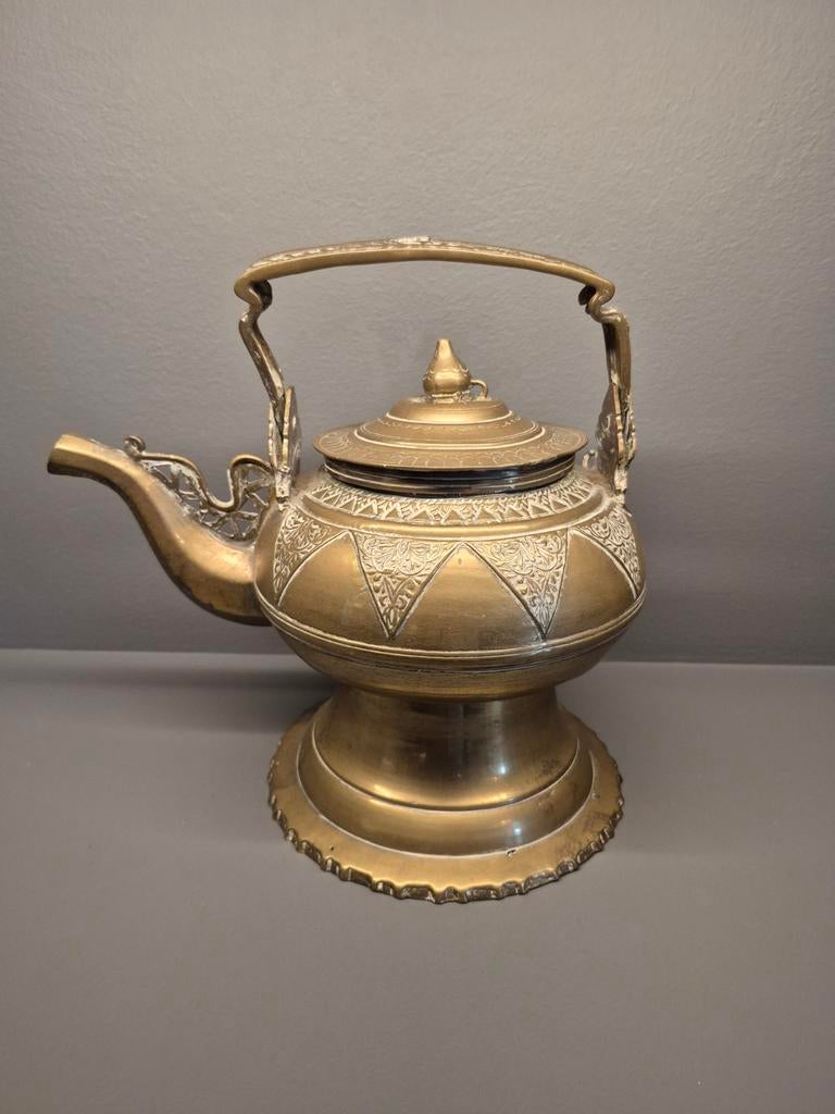 Antieke waterkan / malay ketel, Ophalen of Verzenden