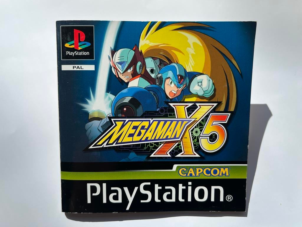 Mega Man X5 PlayStation 1, Spelcomputers en Games, Avontuur en Actie, Gebruikt, T, Ophalen of Verzenden