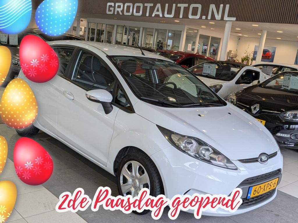 Ford Fiesta 1.25 Champion Airco, Stuurbekrachtiging, Voorwielaandrijving, Euro 5, Stof, 1242 cc