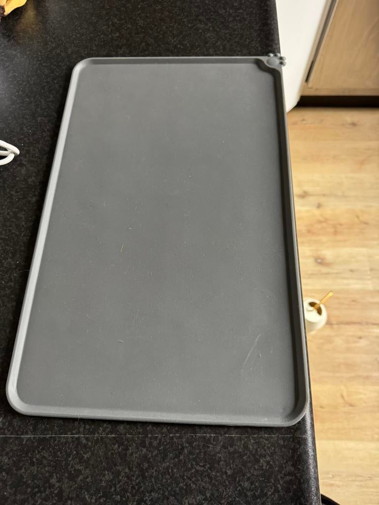 Voerbak onderlegger katten/kittens, Ophalen, Zo goed als nieuw